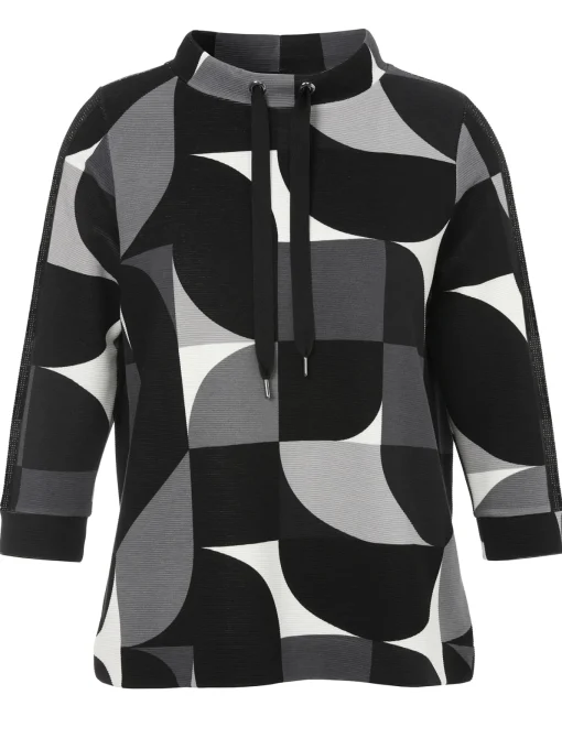 Damen Via Appia Due Sweatshirt Stehkragen
