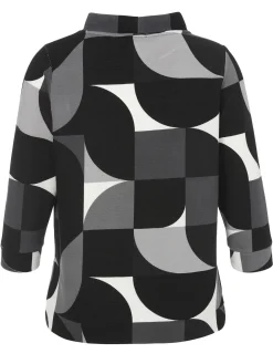 Damen Via Appia Due Sweatshirt Stehkragen