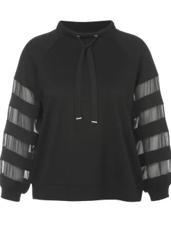 Damen Via Appia Due Sweatshirt Stehkragen
