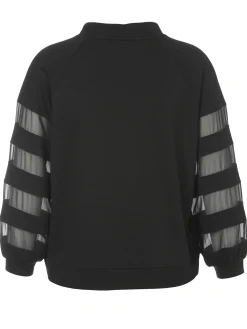 Damen Via Appia Due Sweatshirt Stehkragen