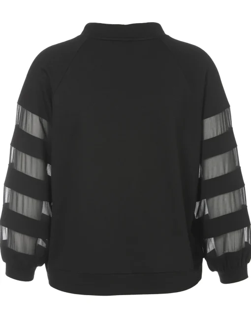 Damen Via Appia Due Sweatshirt Stehkragen