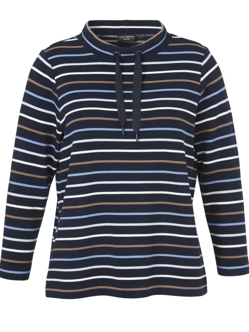 Damen Via Appia Due Sweatshirt Stehkragen