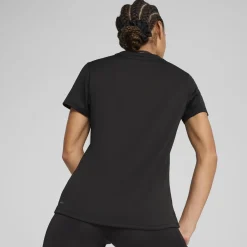 Damen Puma TAD ESSENTIALS T-Shirt mit V-Ausschnitt Damen