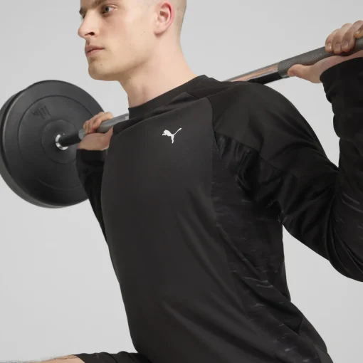Herren Puma Tad Tech langarm Trainingsshirt Herren