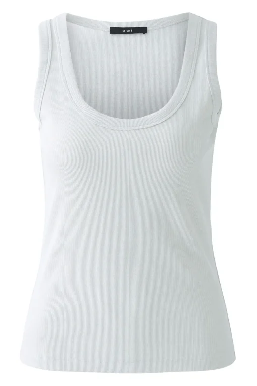Damen Oui Tank Top mit Glanzgarn