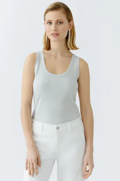 Damen Oui Tank Top mit Glanzgarn