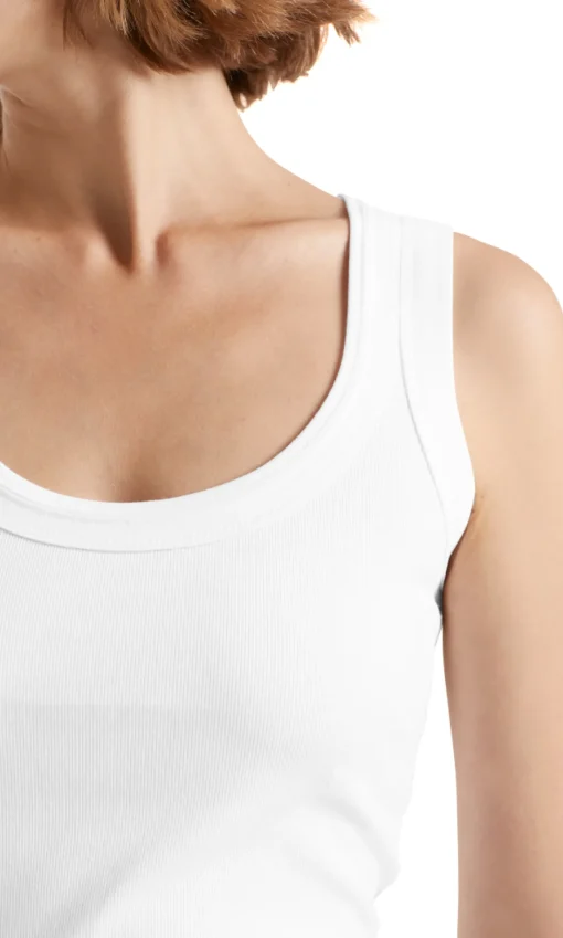 Damen Marc Cain Tanktop aus Feinripp