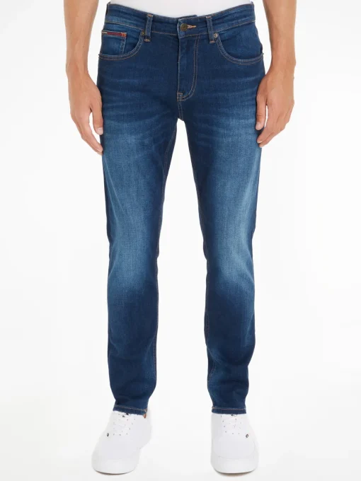 Herren Tommy Jeans Tapered Slim Fit Jeans