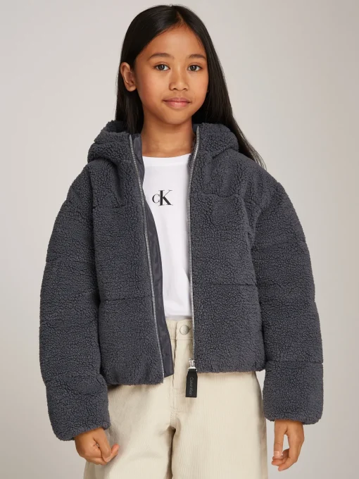 Kinder Calvin Klein Teddy Jacke