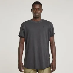 Herren G-Star Text Back Overdyed T-Shirt