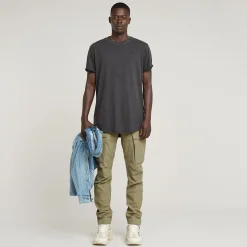 Herren G-Star Text Back Overdyed T-Shirt