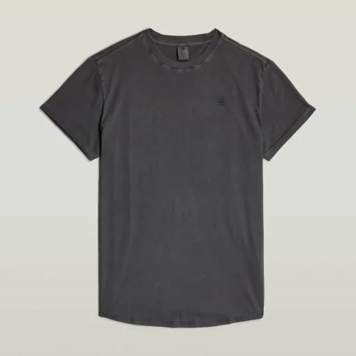 Herren G-Star Text Back Overdyed T-Shirt