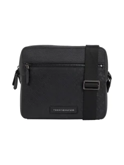 Herren Tommy Hilfiger TH Monogramm Mini Messenger Tasche