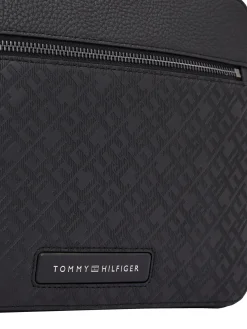 Herren Tommy Hilfiger TH Monogramm Mini Messenger Tasche