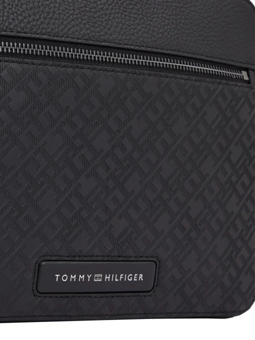 Herren Tommy Hilfiger TH Monogramm Mini Messenger Tasche