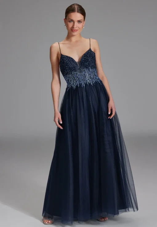 Damen Hey Kyla Tüllkleid mit funkelnder Ziersteinapplikation