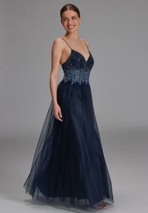 Damen Hey Kyla Tüllkleid mit funkelnder Ziersteinapplikation