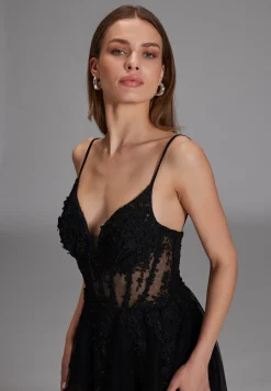 Damen Hey Kyla Tüllkleid mit kurzer Jerseyhose