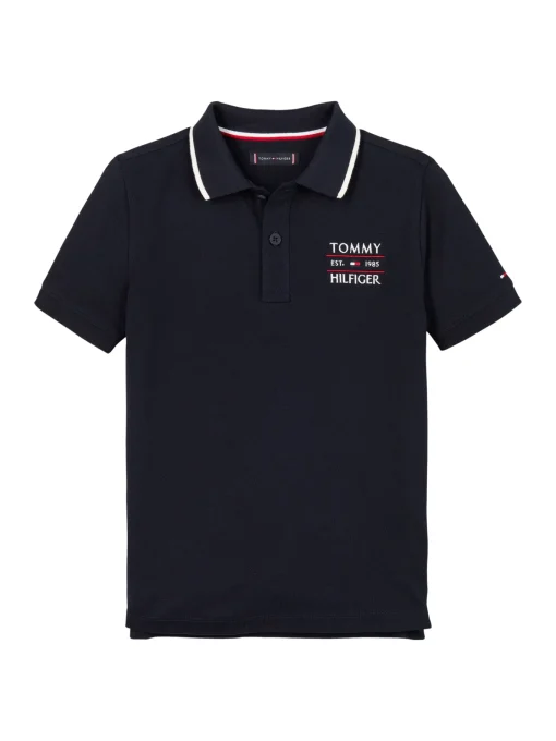 Kinder Tommy Hilfiger Tommy Flag Poloshirt