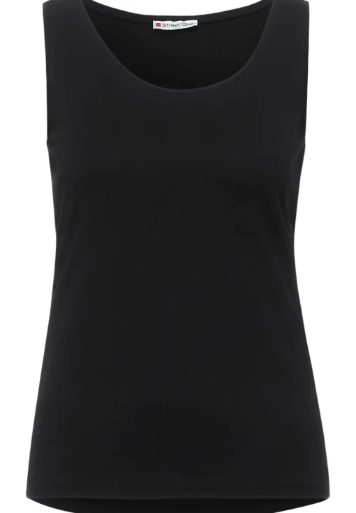 Damen Street One Top in Unifarbe