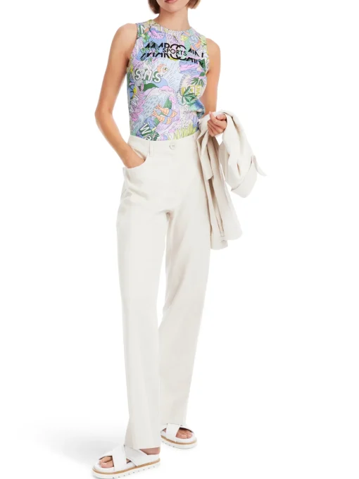 Damen Marc Cain Top mit Allover-Muster
