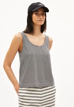 Damen armedangels Top Relaxed Fit aus Bio-Baumwolle MINAAMI LITA