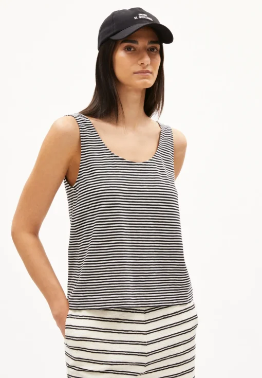 Damen armedangels Top Relaxed Fit aus Bio-Baumwolle MINAAMI LITA