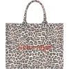 Damen Rich & Royal Tote Bag Mit Leo-Print