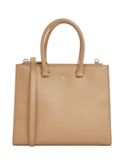 Damen Tommy Hilfiger Tote-Bag mit TH-Monogramm-Emblem