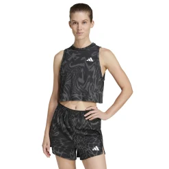 Damen Adidas Train Essentials Allover Print Workout Tanktop