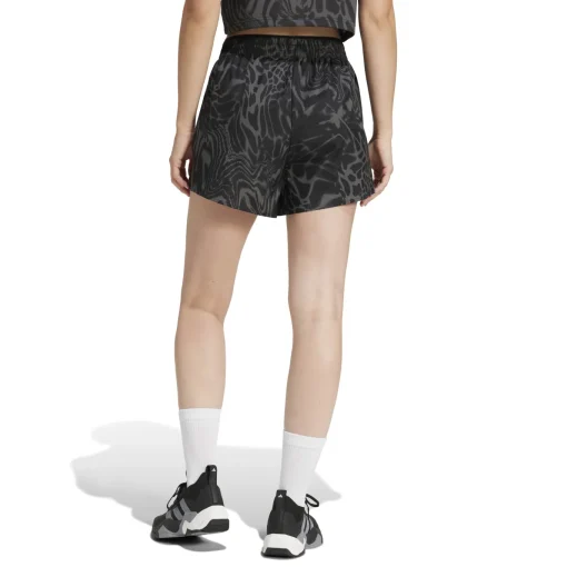 Damen Adidas Train Essentials Allover Print Workout Shorts