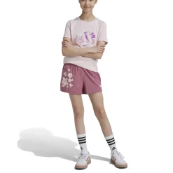 Kinder Adidas Train Essentials Seasonal Print Kids Shorts