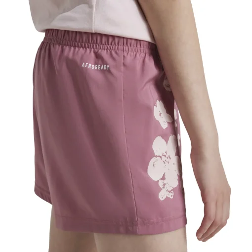 Kinder Adidas Train Essentials Seasonal Print Kids Shorts