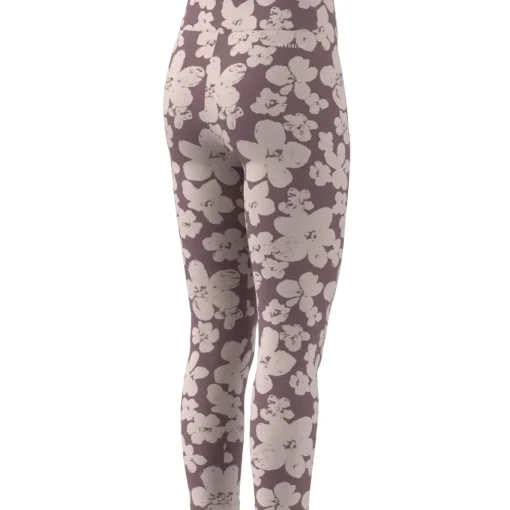 Kinder Adidas Train Essentials Seasonal Printed High Waisted Kids 7/8-Leggings