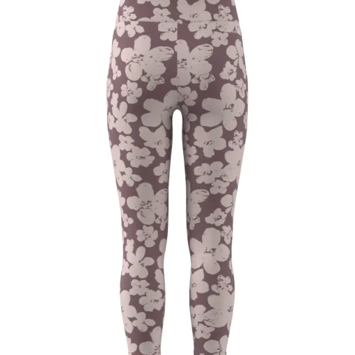 Kinder Adidas Train Essentials Seasonal Printed High Waisted Kids 7/8-Leggings
