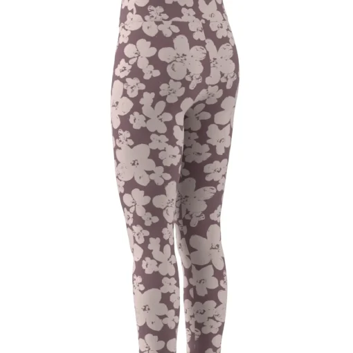 Kinder Adidas Train Essentials Seasonal Printed High Waisted Kids 7/8-Leggings