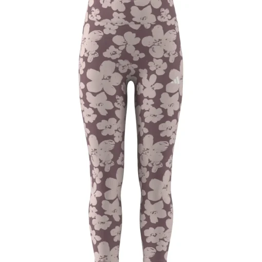 Kinder Adidas Train Essentials Seasonal Printed High Waisted Kids 7/8-Leggings