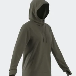Damen Adidas Trainingsjacke mit Kapuze