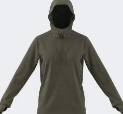 Damen Adidas Trainingsjacke mit Kapuze