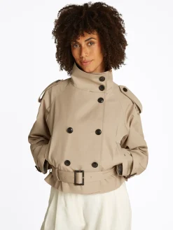 Damen Tommy Hilfiger Trenchcoat Jacke