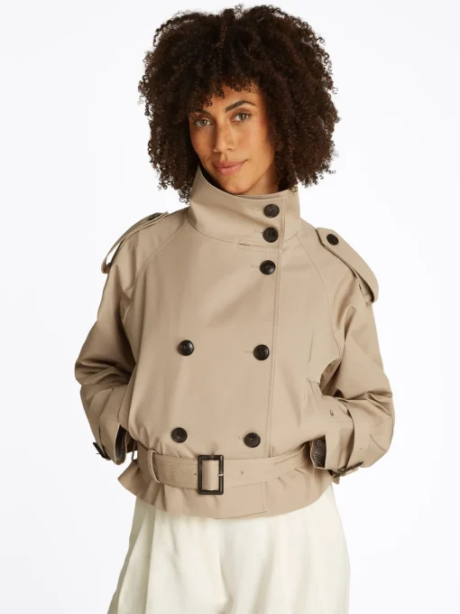 Damen Tommy Hilfiger Trenchcoat Jacke