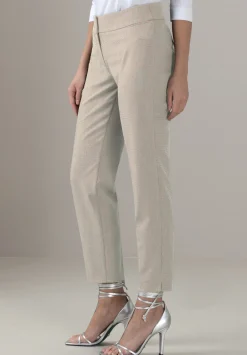 Damen Bianca Trendige Stretch-Hose mit breitem Formbund