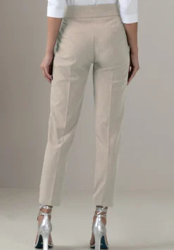 Damen Bianca Trendige Stretch-Hose mit breitem Formbund