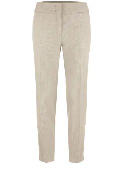 Damen Bianca Trendige Stretch-Hose mit breitem Formbund