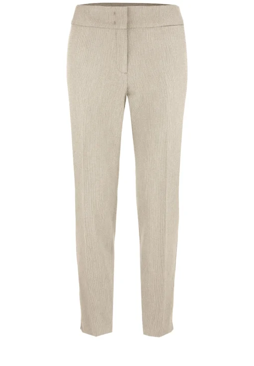 Damen Bianca Trendige Stretch-Hose mit breitem Formbund