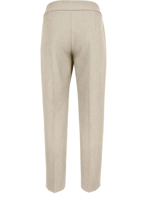 Damen Bianca Trendige Stretch-Hose mit breitem Formbund