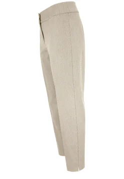 Damen Bianca Trendige Stretch-Hose mit breitem Formbund