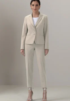 Damen Bianca Trendige Stretch-Hose mit breitem Formbund