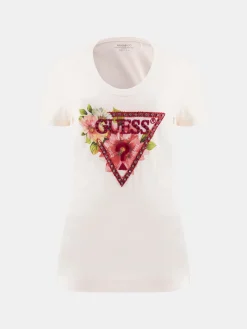 Damen GUESS Triangle T-Shirt