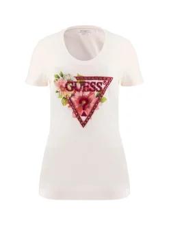 Damen GUESS Triangle T-Shirt